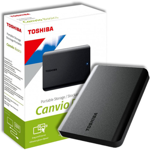 Toshiba canvio basics - canvio, hard
