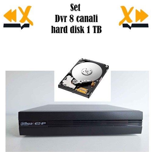 Set dvr dahua canali hard - dahua,
